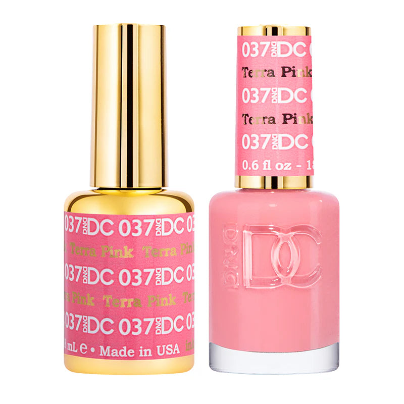 #037 - DND DC Gel UV/LED Soak Off Gel Polish - Terr Pink