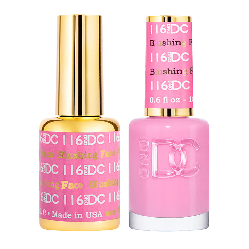 #116 - DND DC Gel UV/LED Soak Off Gel Polish - Blushing Face