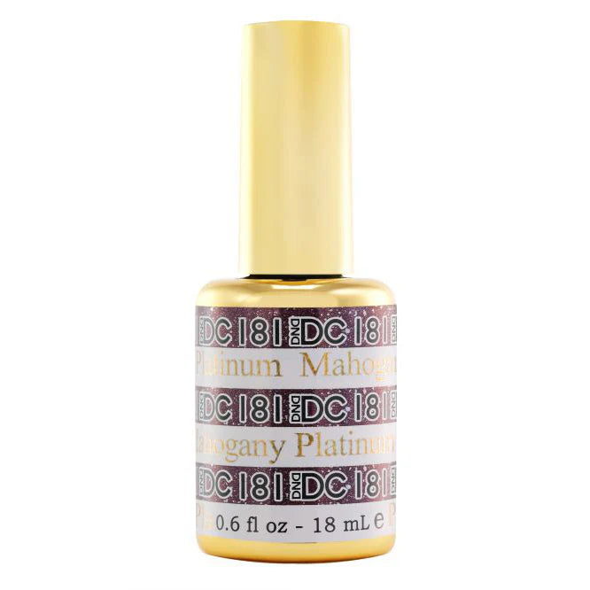 #181 - DND DC Gel UV/LED Soak Off Gel Polish - Mahogany