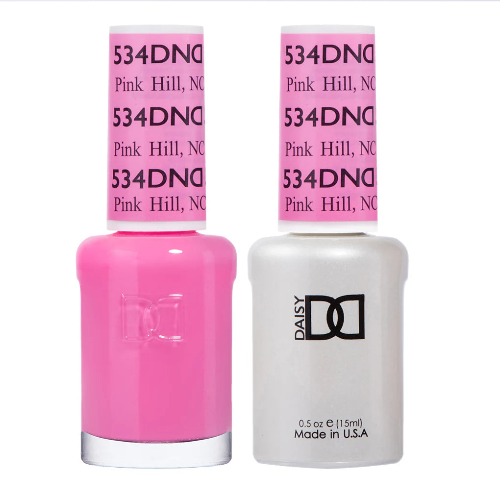 534 - DND Gel UV/LED Soak Off Gel polish - Pink Hill – Sunshine