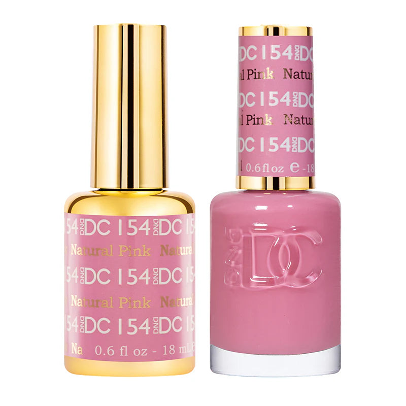 DND DC #154 Natural Pink - Gel Polish Duo – Sunshine Nail Supply