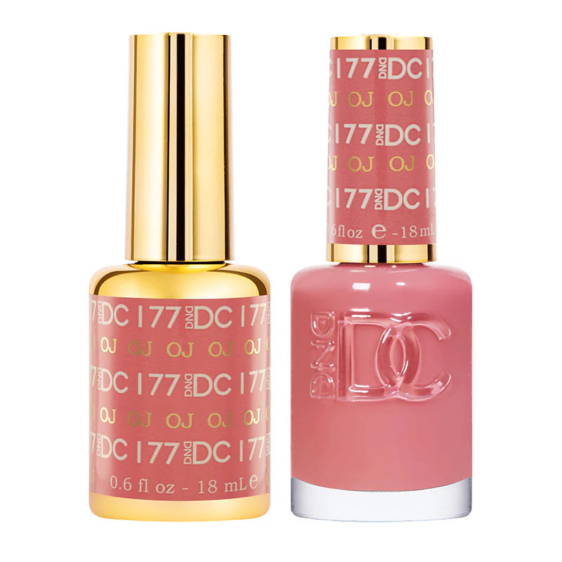 #177 - DND DC Gel UV/LED Soak Off Gel Polish - OJ
