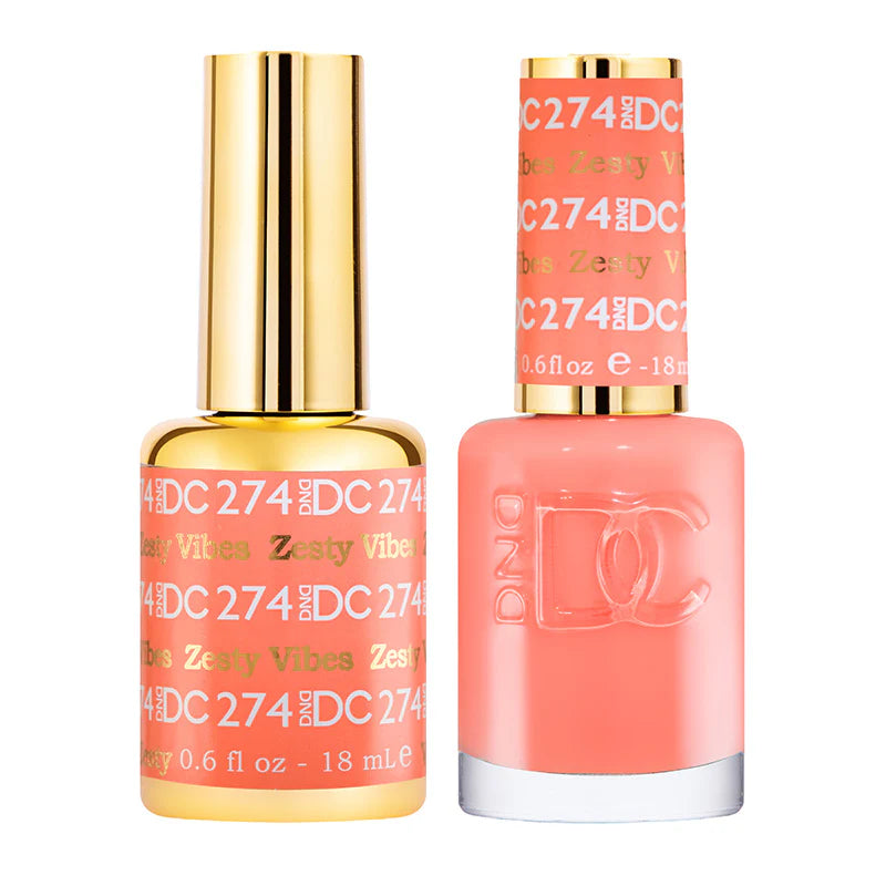 #274 - DND DC Gel UV/LED Soak Off Gel Polish - Zesty Vibes