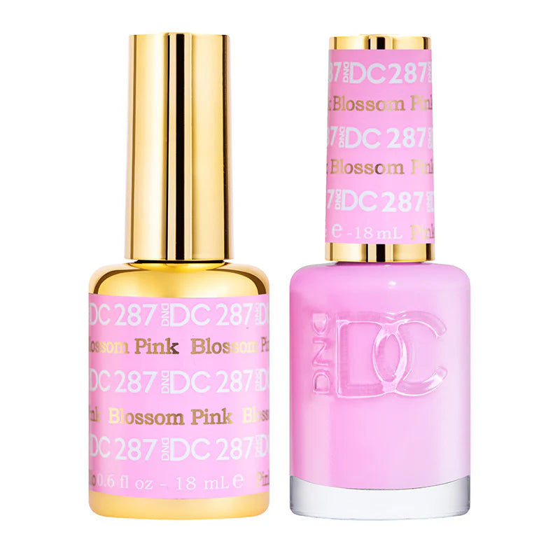 #287 - DND DC Gel UV/LED Soak Off Gel Polish - Blossom Pink
