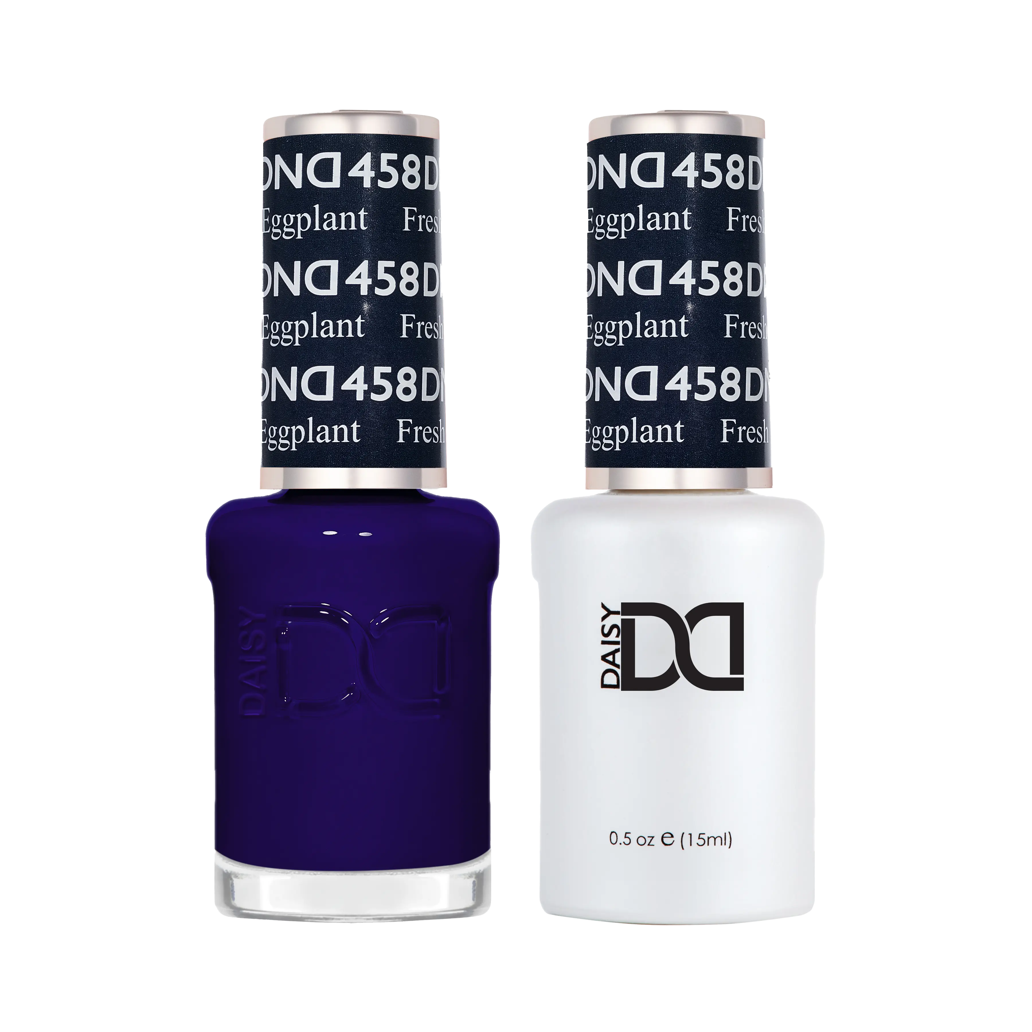 DND #458 Fresh Eggplant – Gel & Lacquer Duo – Sunshine Nail Supply