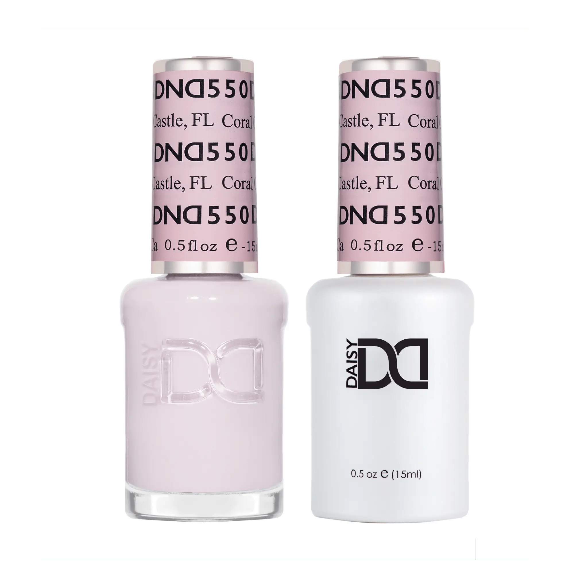 DND #550 Coral Castle – Gel & Lacquer Duo – Sunshine Nail Supply