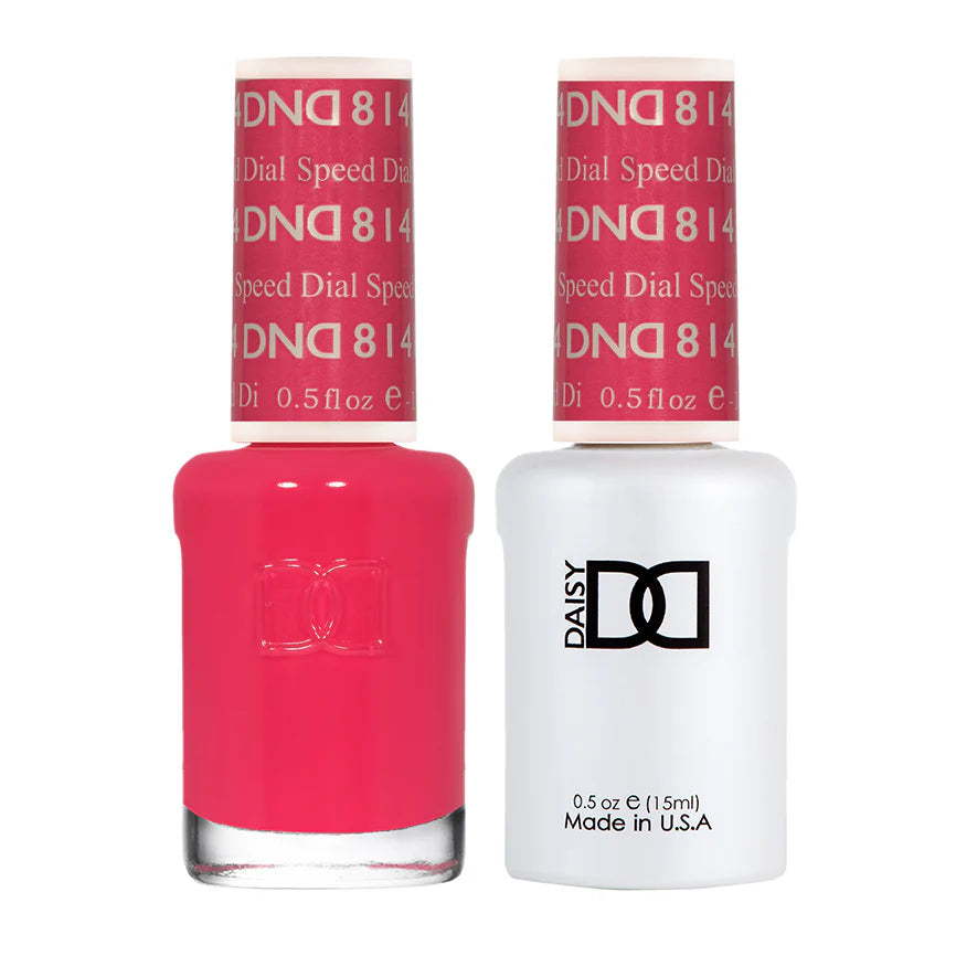 #814 - DND Gel UV/LED Soak Off Gel polish - Speed Dial