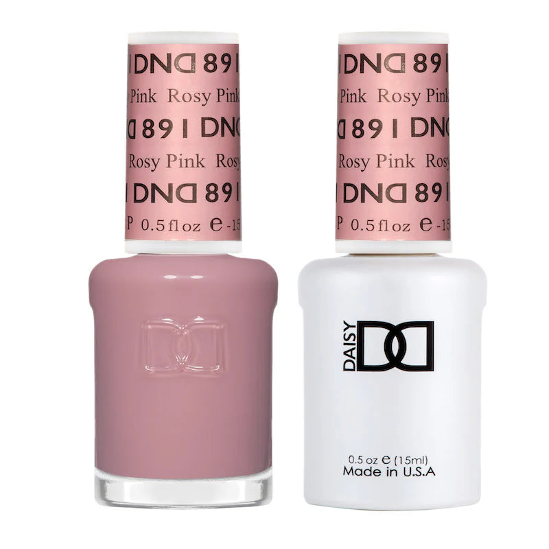 #891 - DND Gel UV/LED Soak Off Gel polish - Rosy Pink