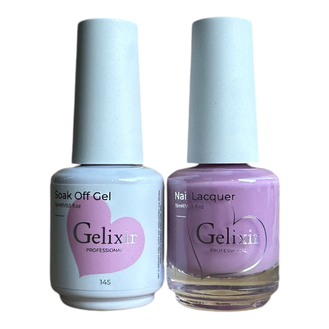 #145- Gelixir UV/LED Soak Off Matching Gel and Polish 3in1