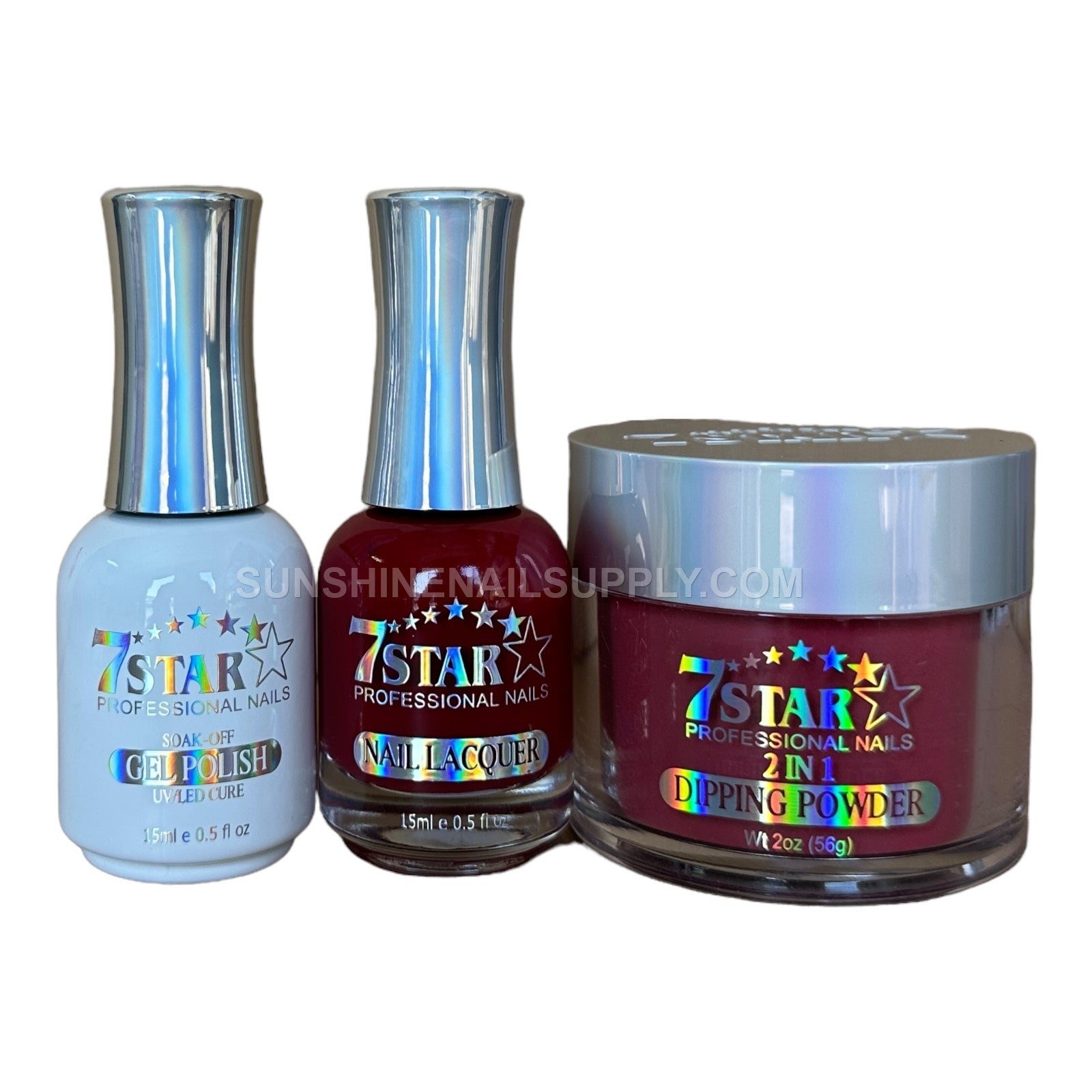 140 - 7 Star UV/LED Soak Off Gel Polish 3 in 1 – Sunshine