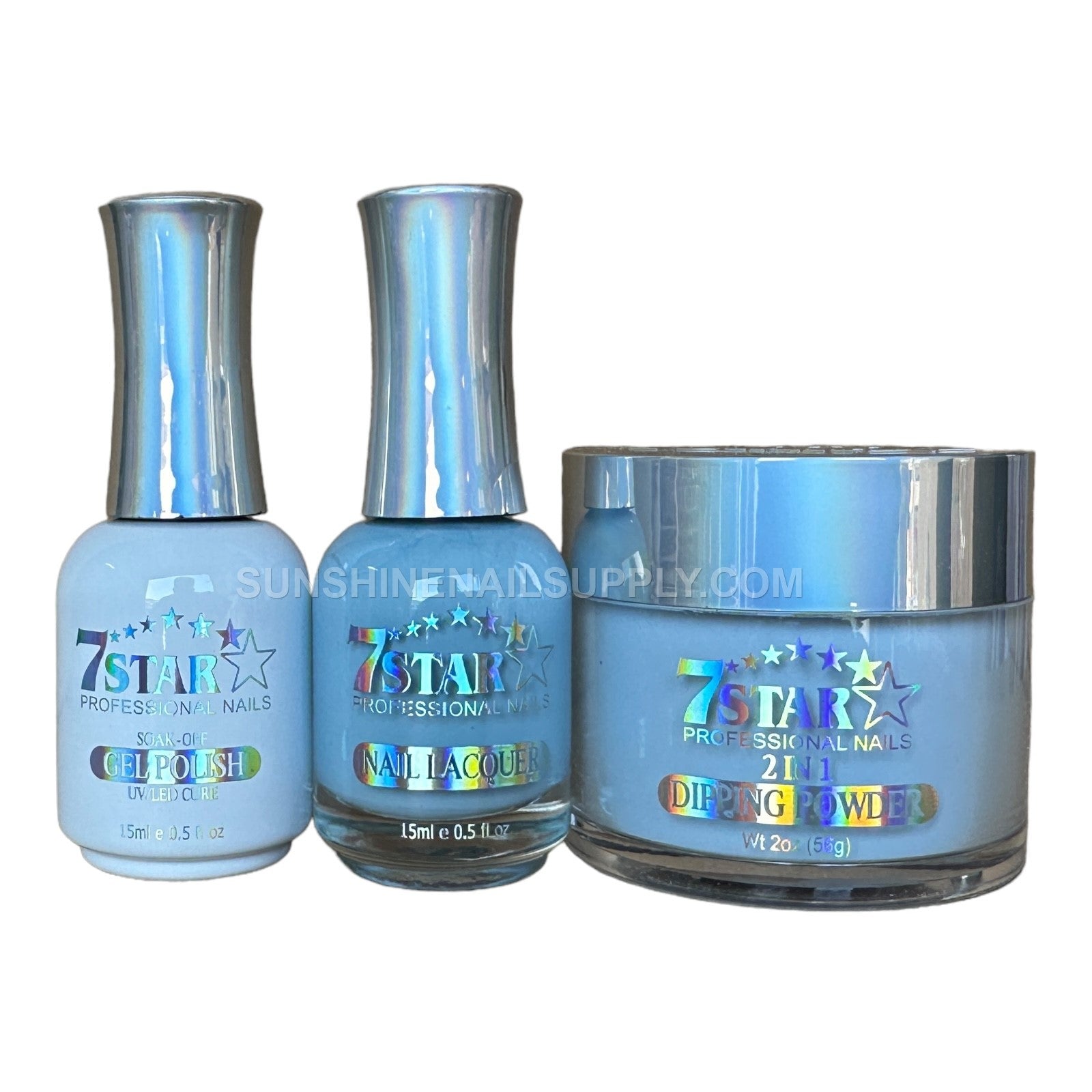 158 - 7 Star UV/LED Soak Off Gel Polish 3 in 1 – Sunshine Nail Supply