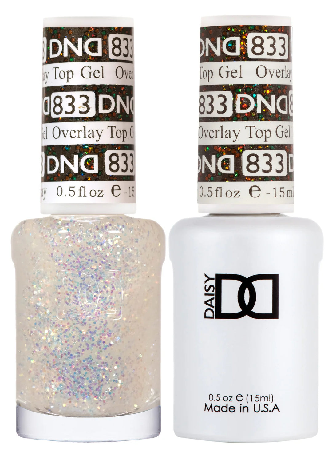 #833 - DND Gel UV/LED Soak Off Gel polish - Overlay Top Gel