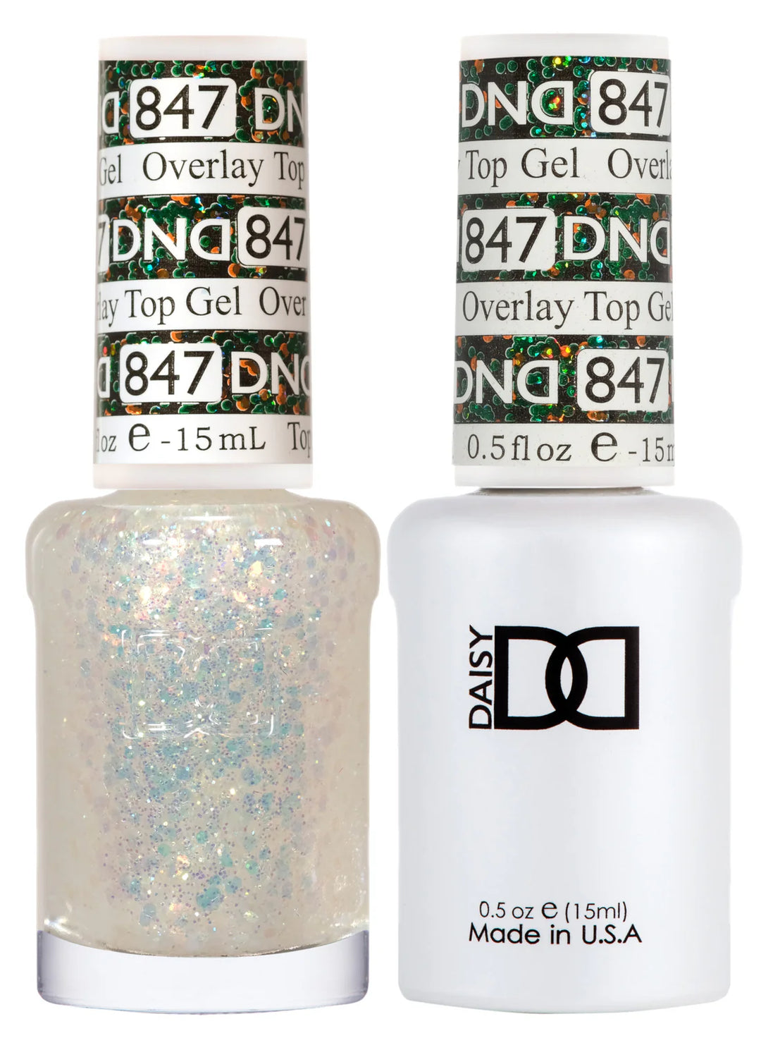 #847 - DND Gel UV/LED Soak Off Gel polish - Overlay Top Gel