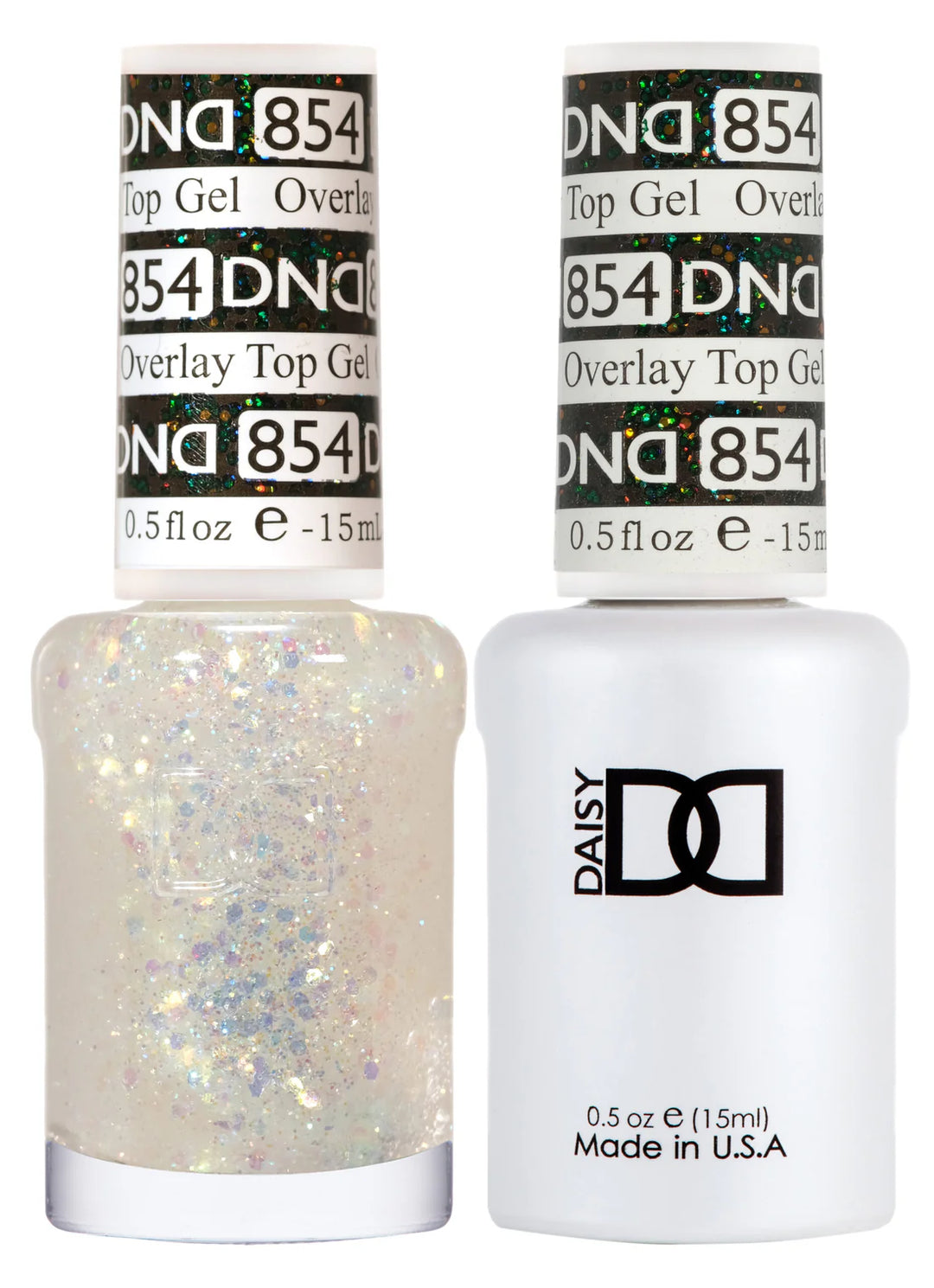 #854 - DND Gel UV/LED Soak Off Gel polish - Overlay Top Gel
