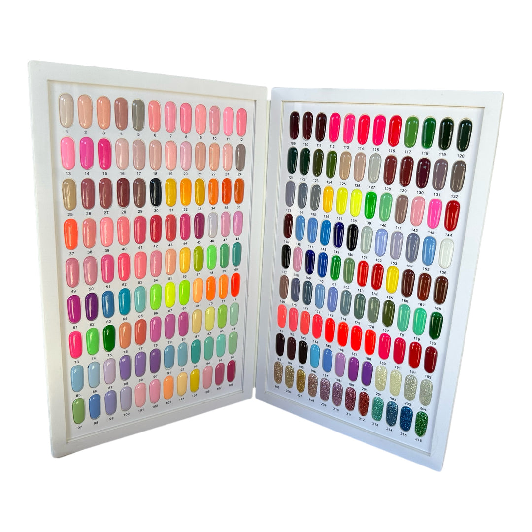 #000 - KAT Beauty UV/LED Soak Off Gel polish complete matching set 3in1