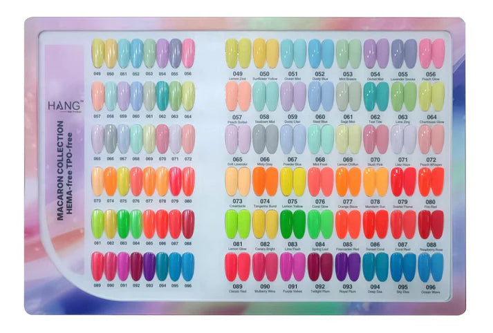 Hang Macaron Collection 48 Colors – Sunshine Nail Supply
