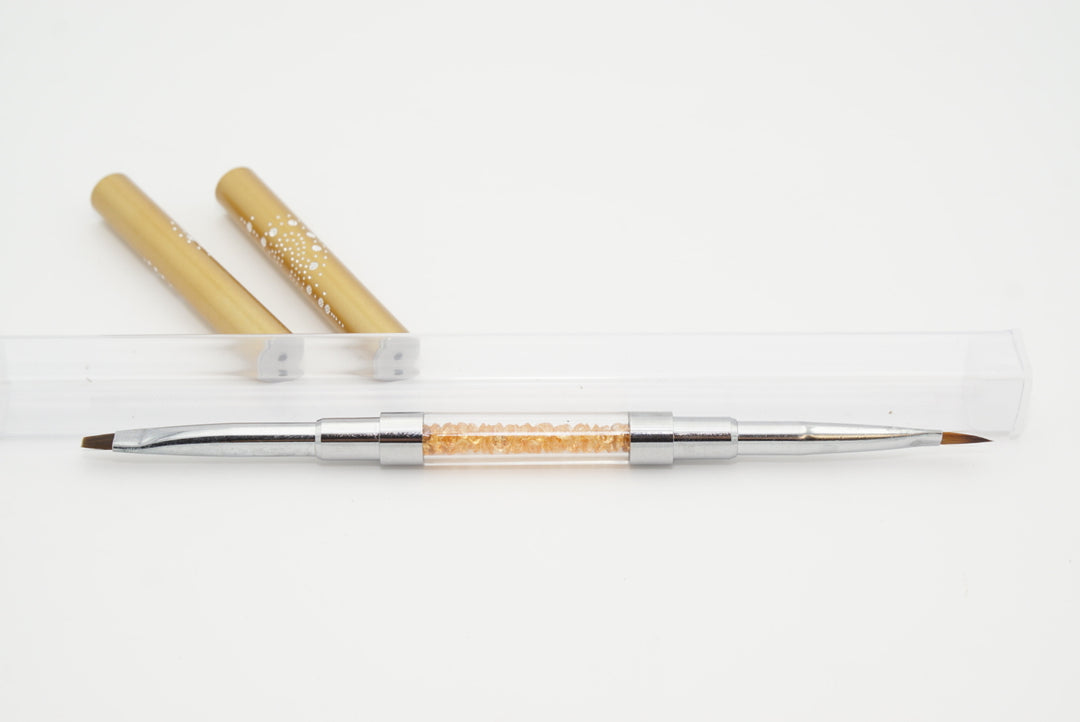 Gel Brush & 3D Brush double head - Gold