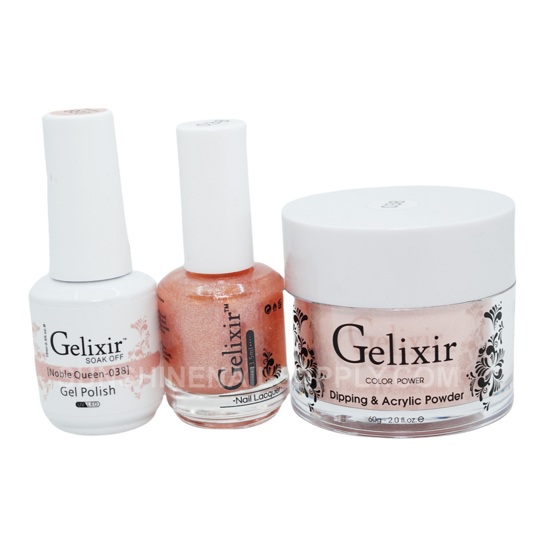 #038 - Gelixir UV/LED Soak Off Gel polish - Noble Queen 3in1