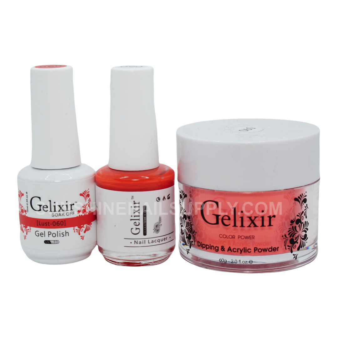 #060 - Gelixir UV/LED Soak Off Gel polish - Lust 3in1