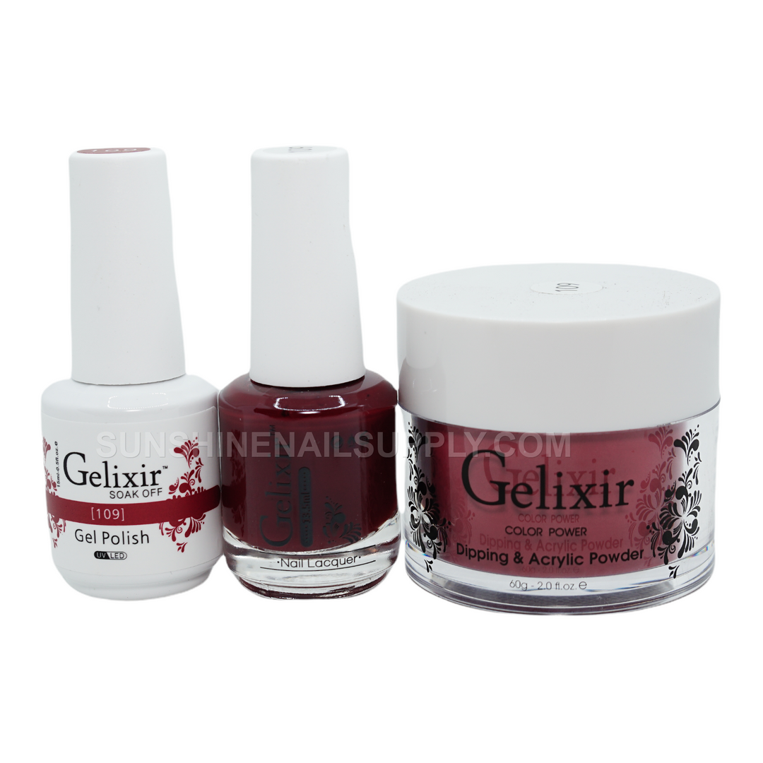 #109 - Gelixir UV/LED Soak Off Gel polish 3in1