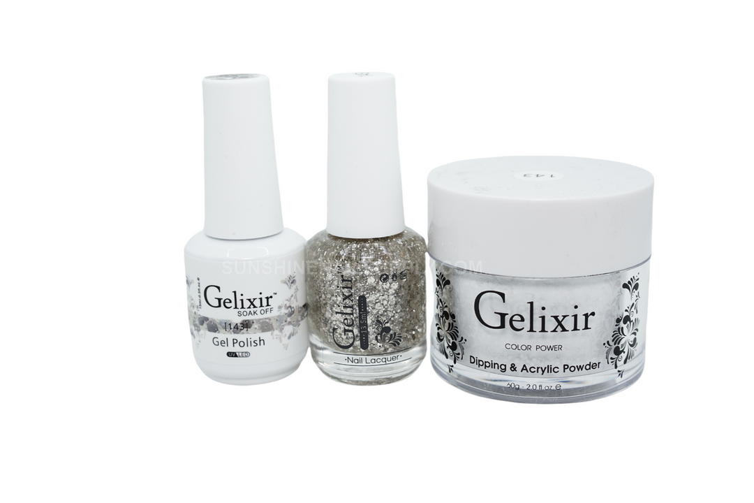 #143 - Gelixir UV/LED Soak Off Gel polish 3in1