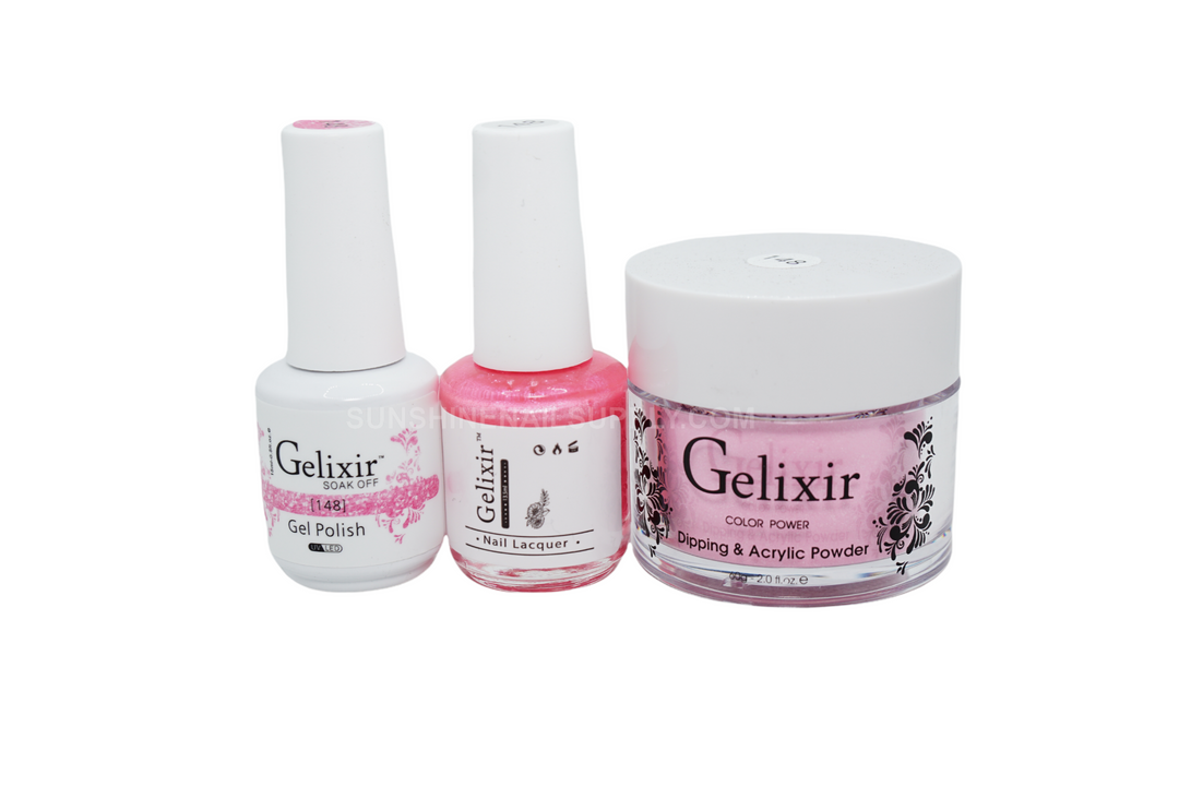#148 - Gelixir UV/LED Soak Off Matching Gel and Polish 3in1