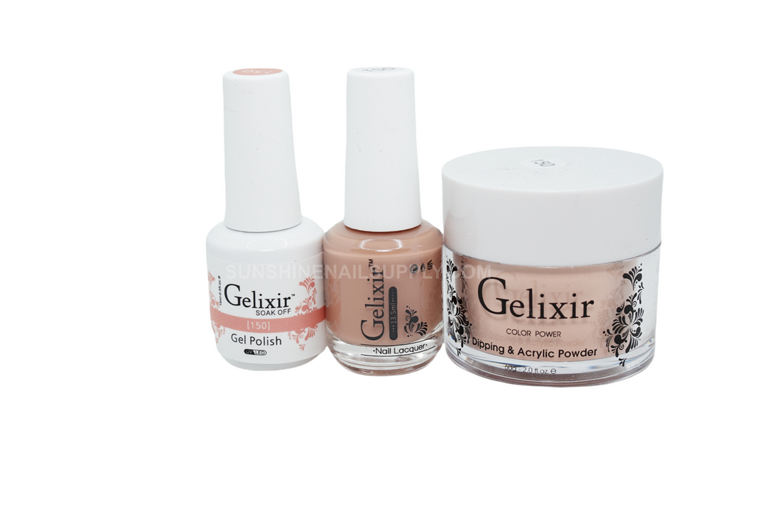 #150 - Gelixir UV/LED Soak Off Matching Gel and Polish 3in1