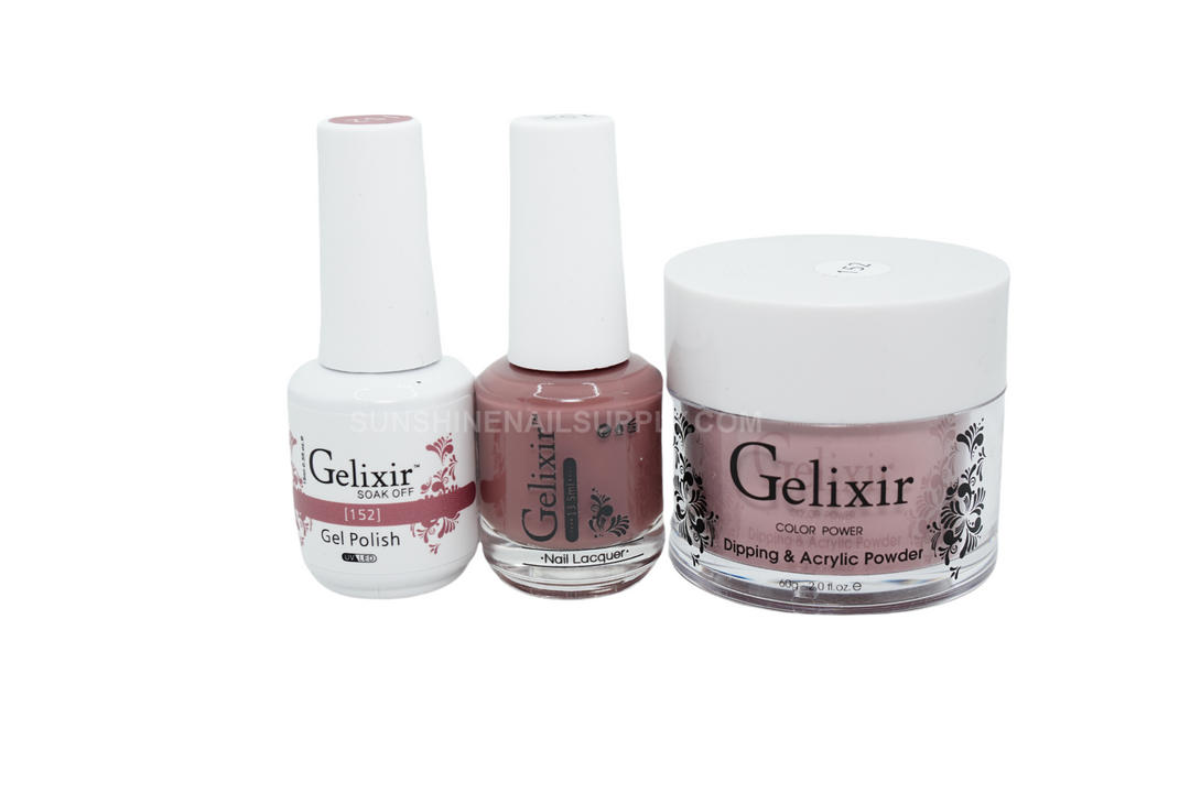 #152 - Gelixir UV/LED Soak Off Matching Gel and Polish 3in1