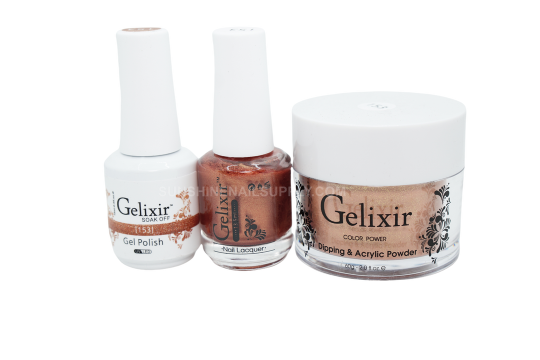 #153 - Gelixir UV/LED Soak Off Matching Gel and Polish 3in1