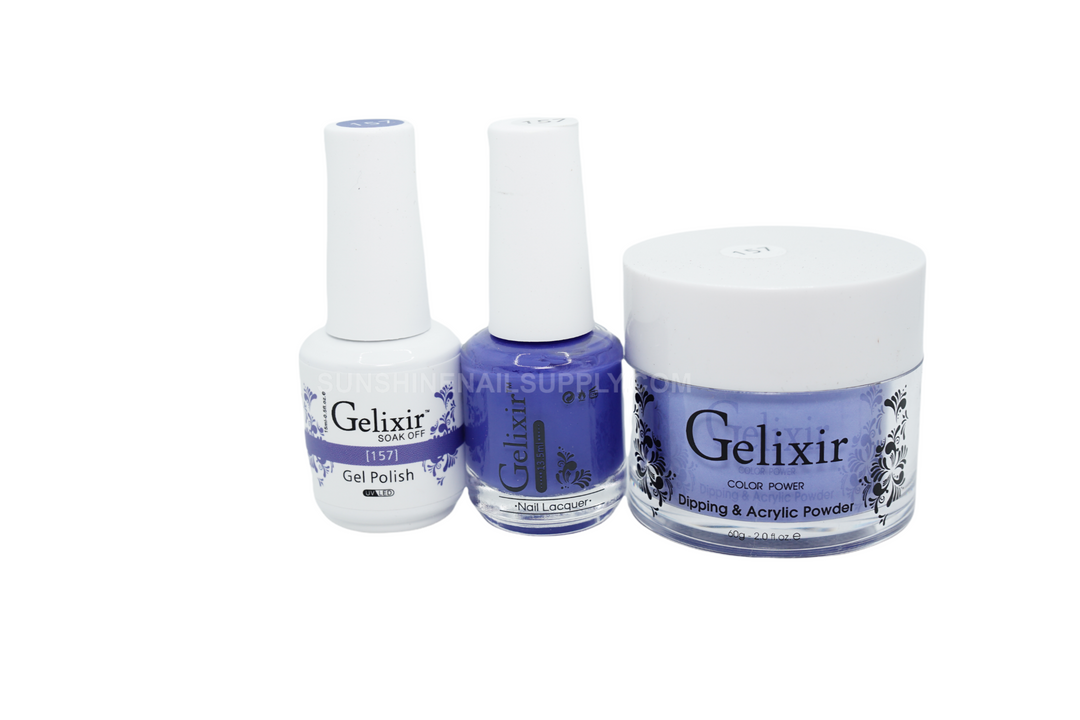#157 - Gelixir UV/LED Soak Off Matching Gel and Polish 3in1