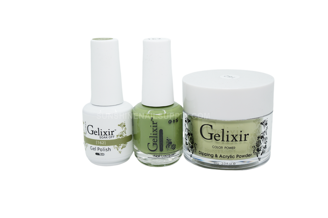 #162 - Gelixir UV/LED Soak Off Matching Gel and Polish 3in1