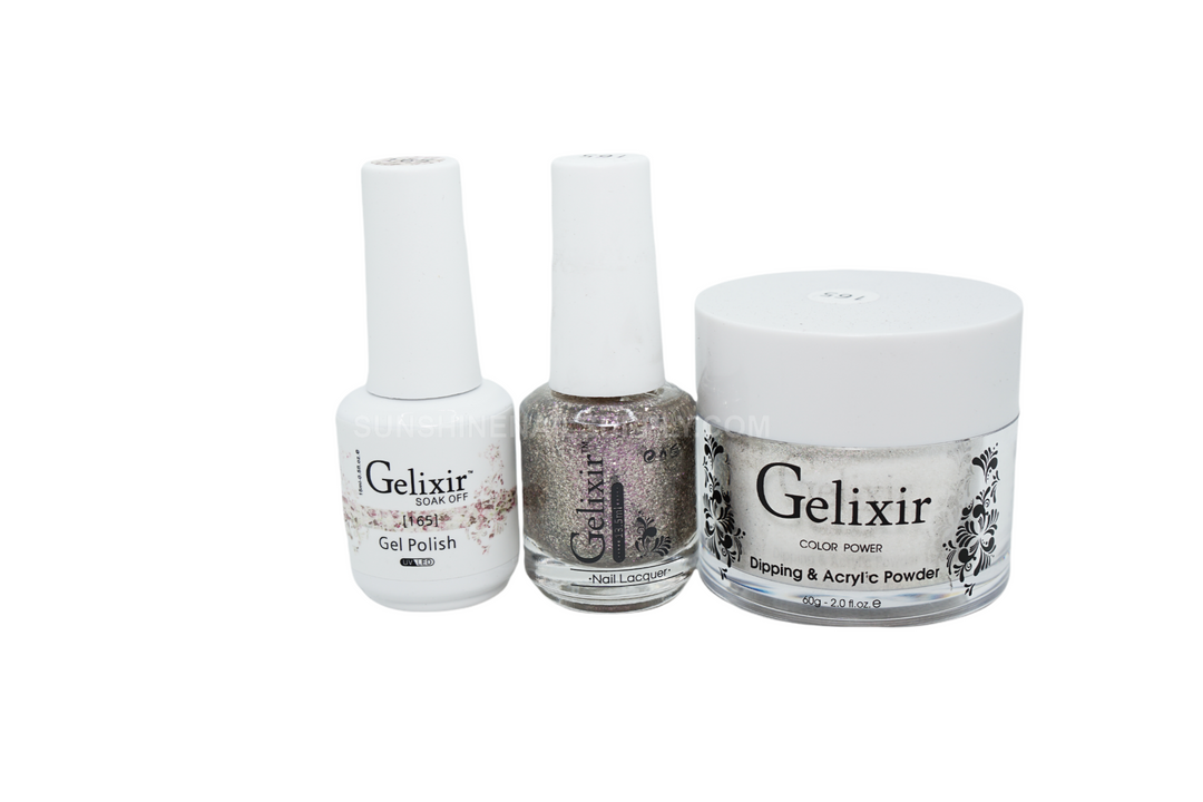 #165 - Gelixir UV/LED Soak Off Matching Gel and Polish 3in1