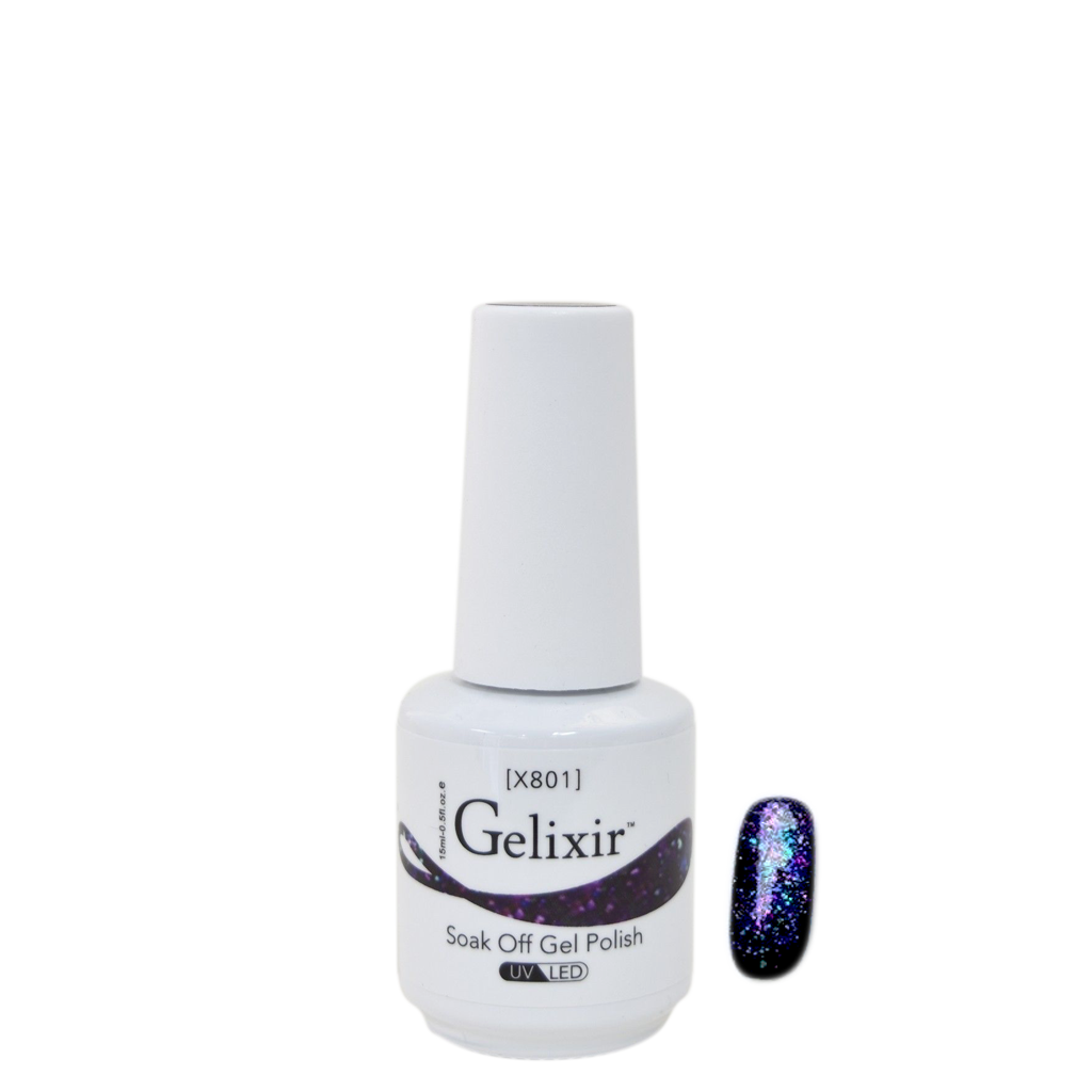 Gelixir X801 Soak Off Color Gel