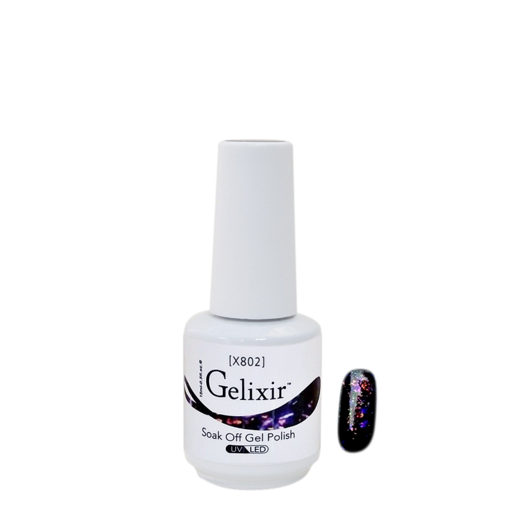 Gelixir X802 Soak Off Color Gel