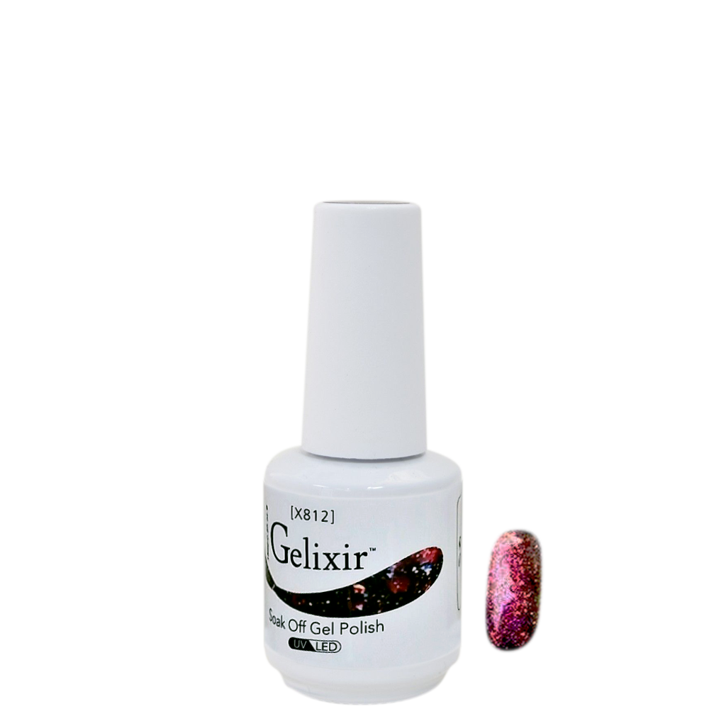 Gelixir X812 Soak Off Color Gel