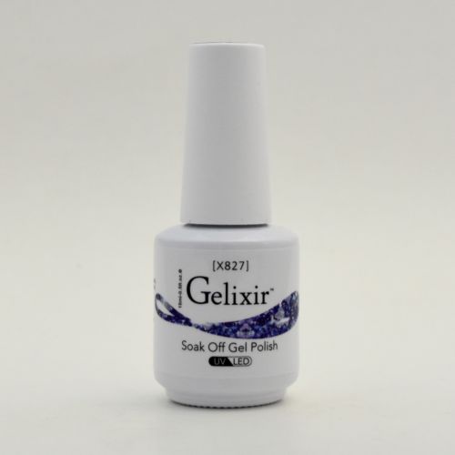 Gelixir X827 Soak Off Color Gel