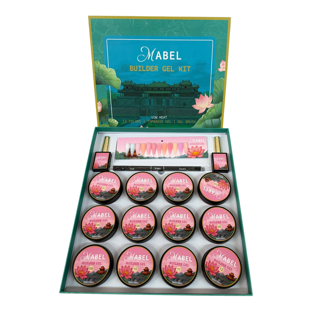 Mabel Builder Gel - 12 Colors Collection