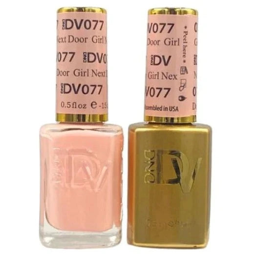 #077 - DND Diva Gel UV/LED Soak Off Gel polish - Girl Next Door