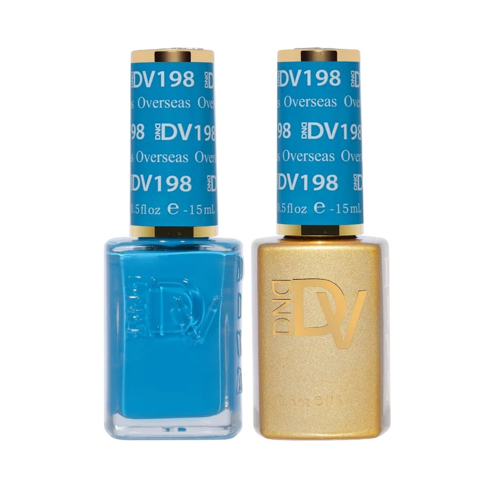 #198 - DND Diva Gel UV/LED Soak Off Gel polish - Overseas