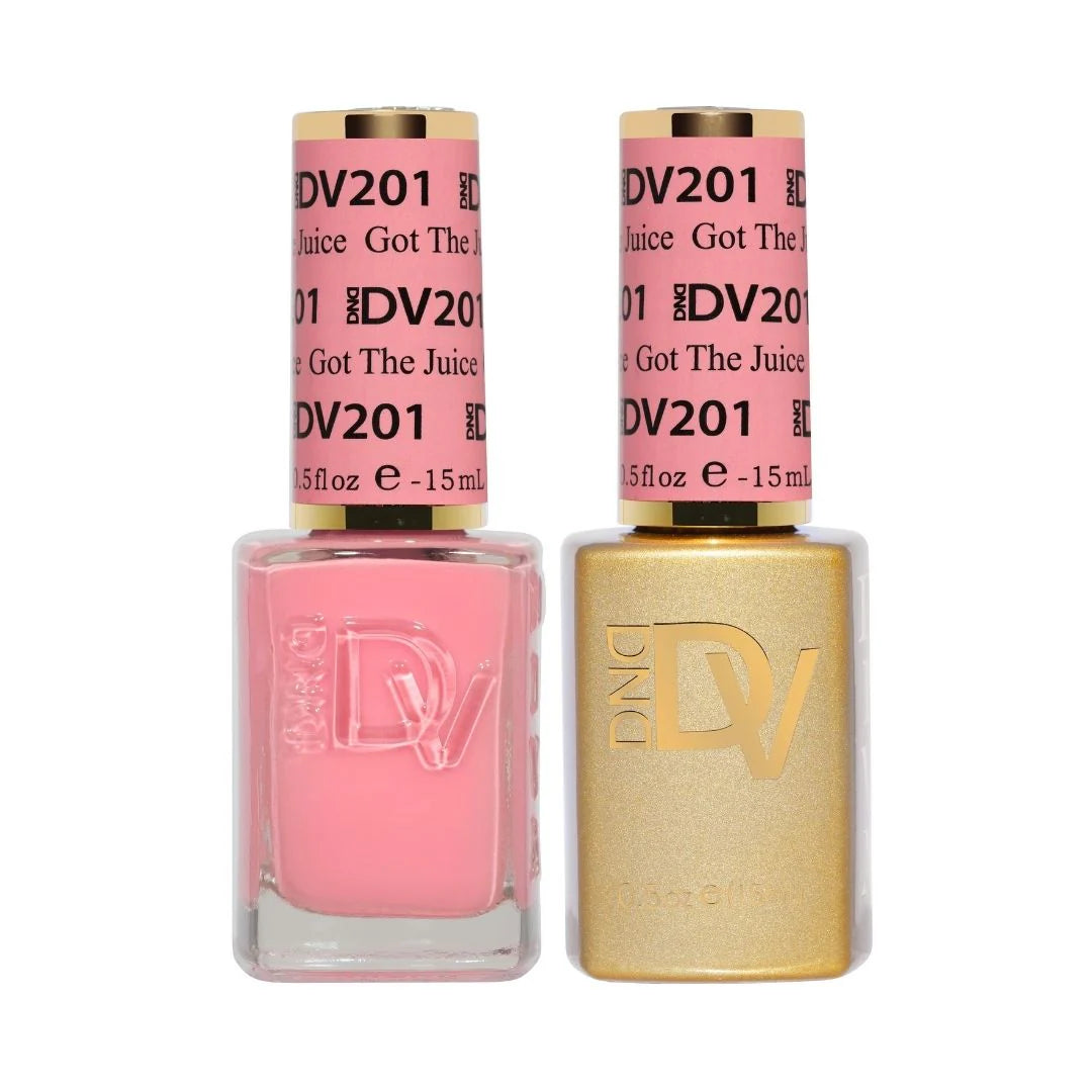 #201 - DND Diva Gel UV/LED Soak Off Gel polish - Got The Juice
