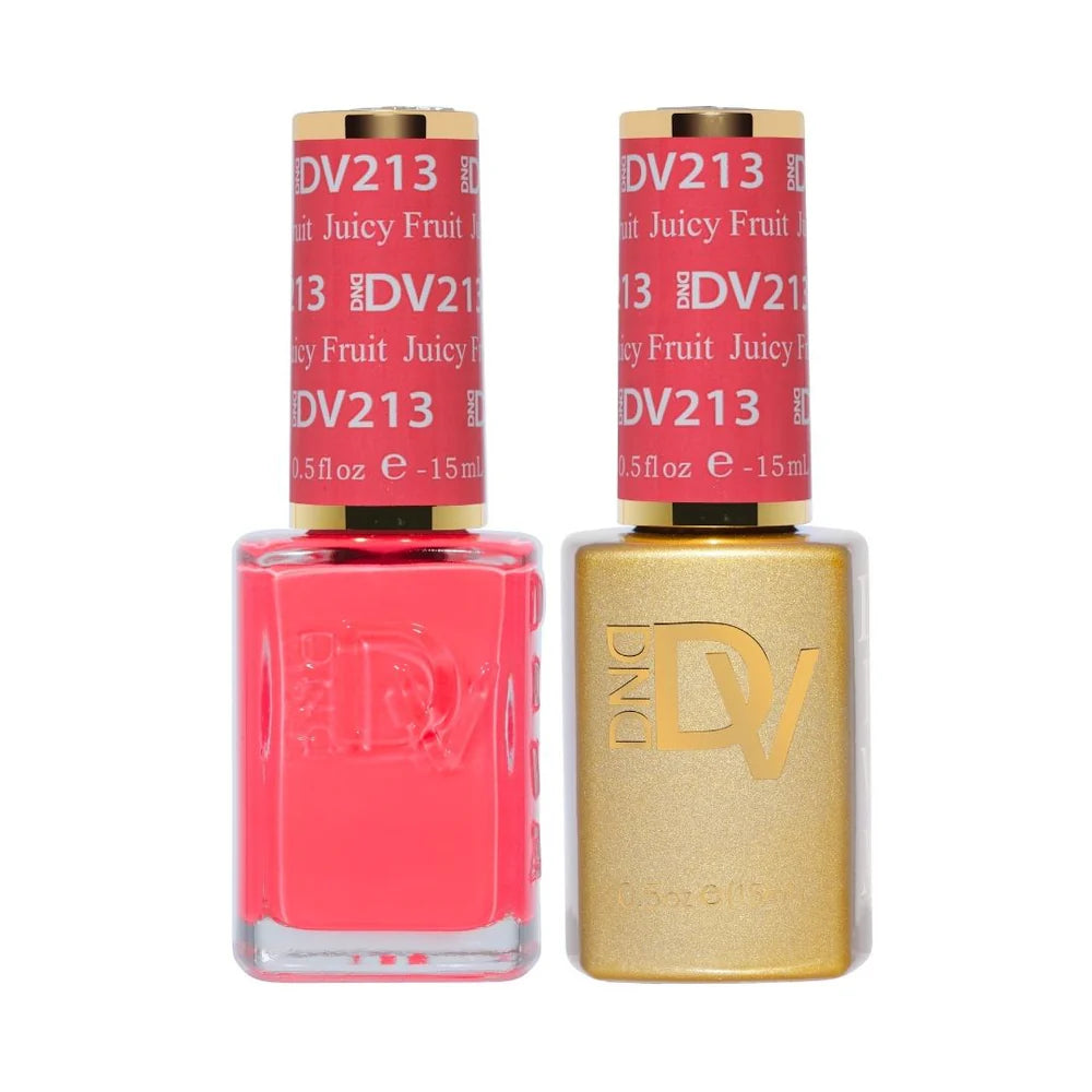 #213 - DND Diva Gel UV/LED Soak Off Gel polish - Juicy Fruit