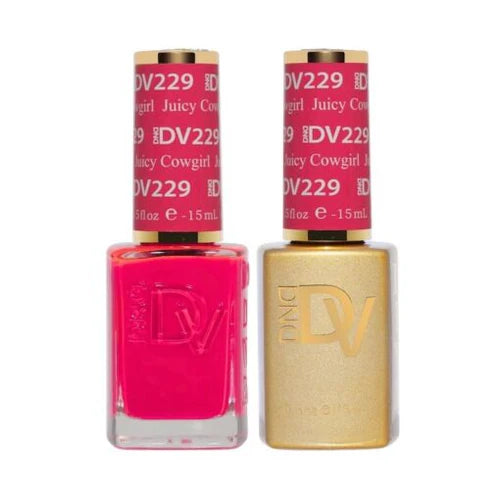 #229 - DND Diva Gel UV/LED Soak Off Gel polish - Juice Cowgirl