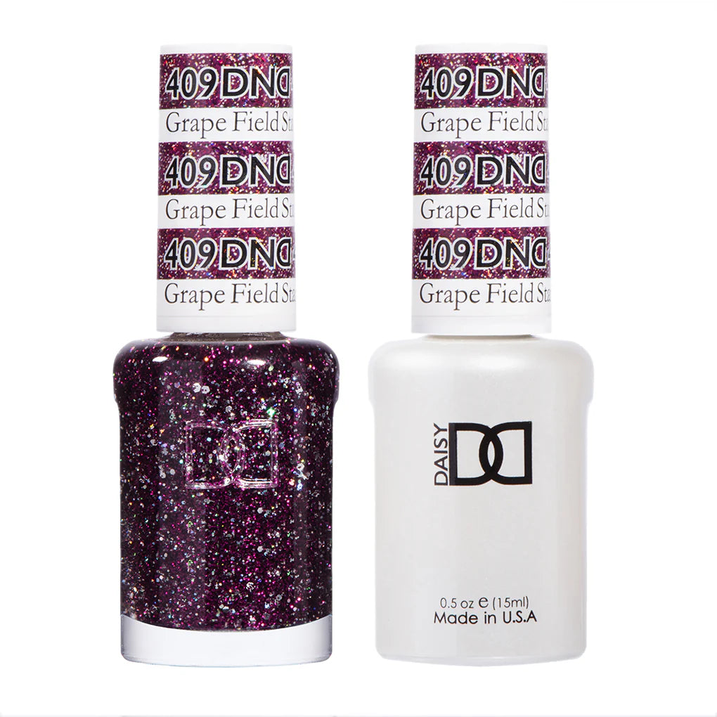 #409 - DND Gel UV/LED Soak Off Gel polish - Grape Field Star