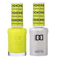 #424 - DND Gel UV/LED Soak Off Gel polish - Lemon Juice