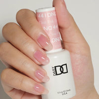 #441 - DND Gel UV/LED Soak Off Gel polish - Clear Pink