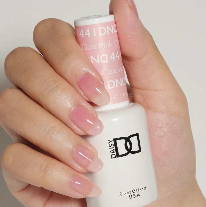#441 - DND Gel UV/LED Soak Off Gel polish - Clear Pink
