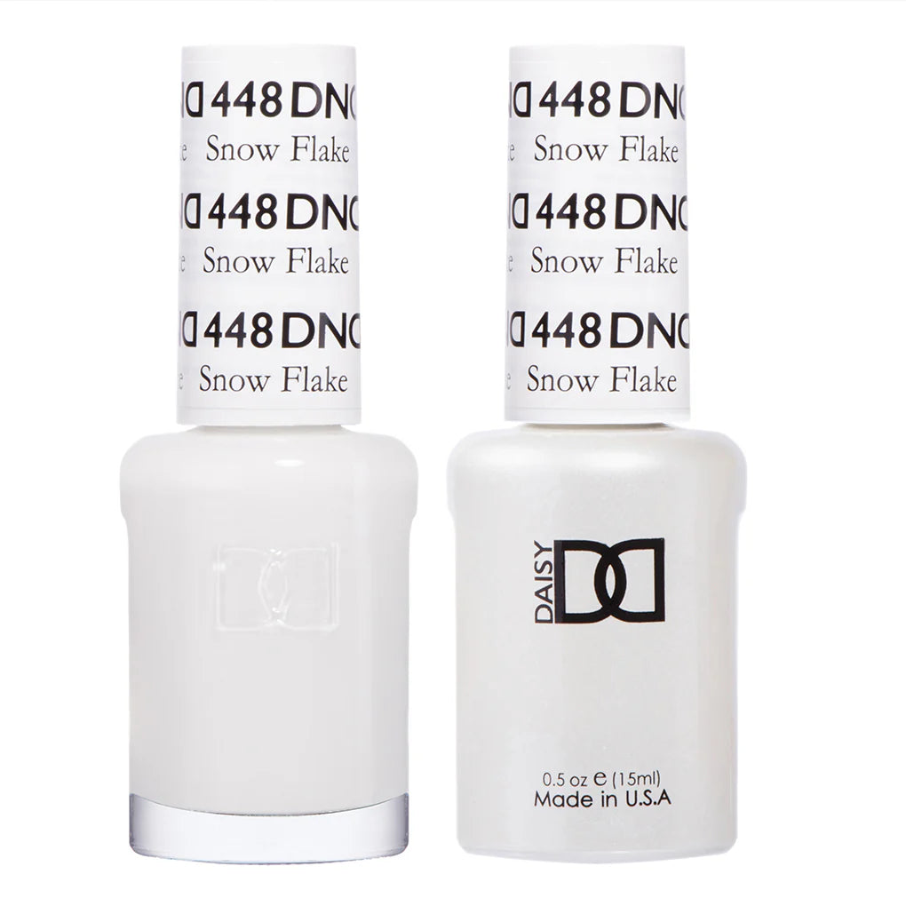 #448 - DND Gel UV/LED Soak Off Gel polish - Snow Flake