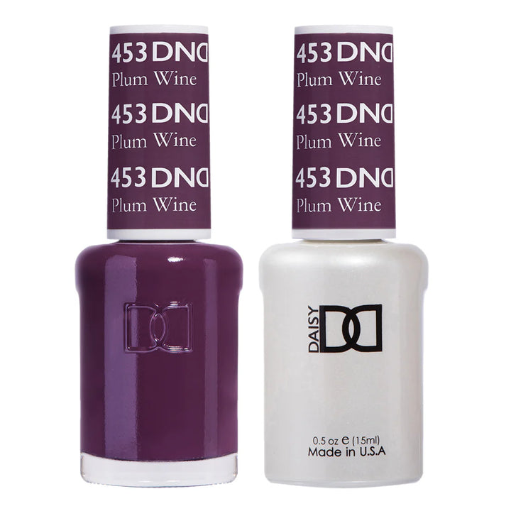 #453 - DND Gel UV/LED Soak Off Gel polish - Plum Wine