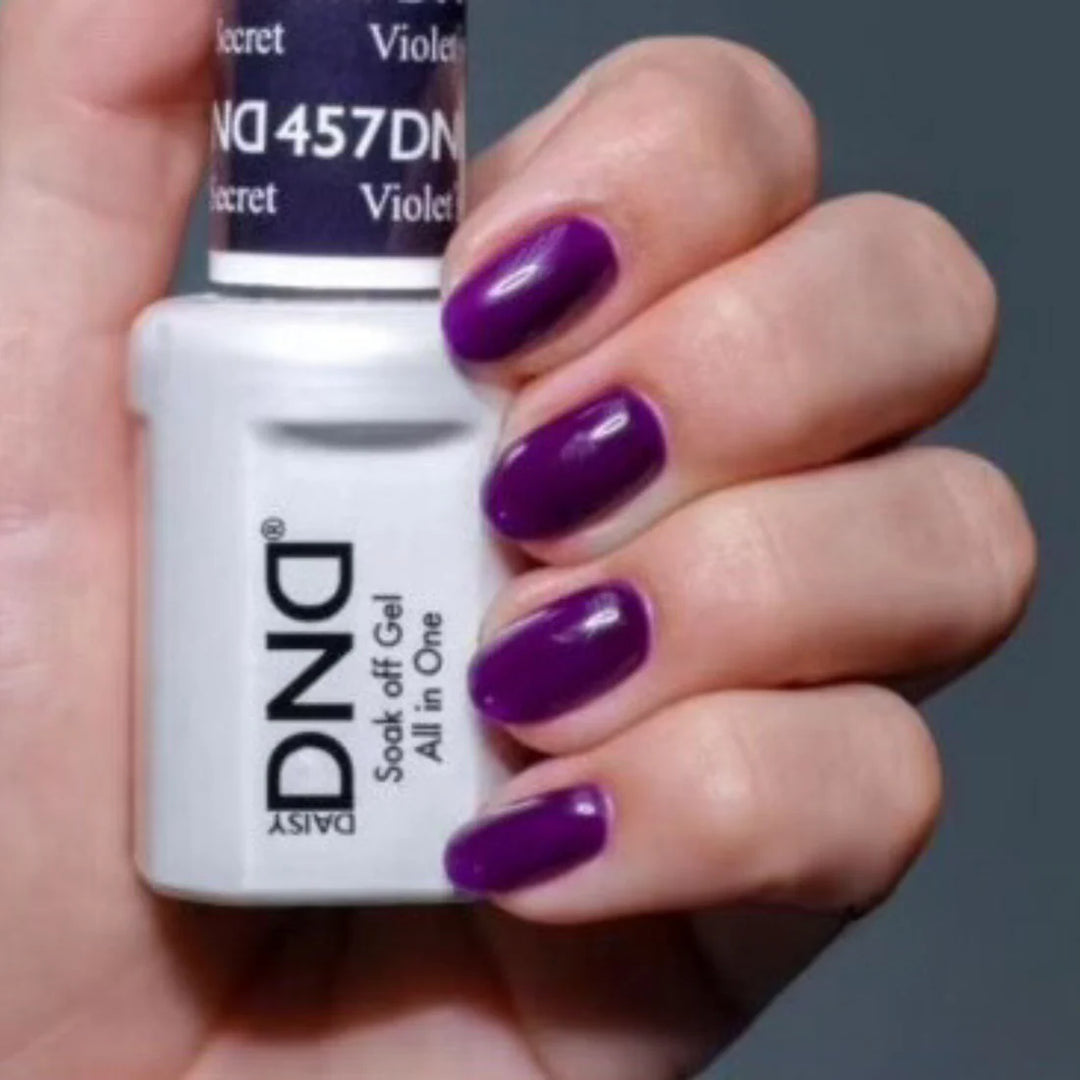 #457 - DND Gel UV/LED Soak Off Gel polish - Violet's Secret