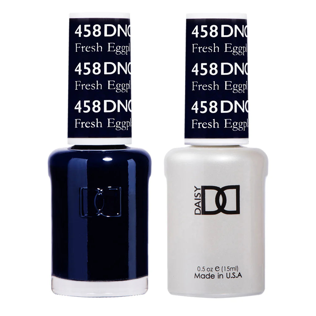 #458 - DND Gel UV/LED Soak Off Gel polish - Fresh Eggplant